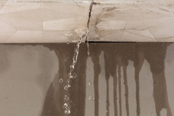 Professional Burst Pipe Cleanup technician working in Pershing, IN